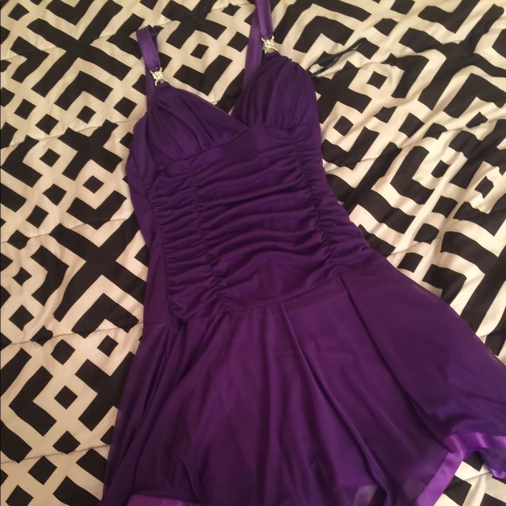 Purple dress